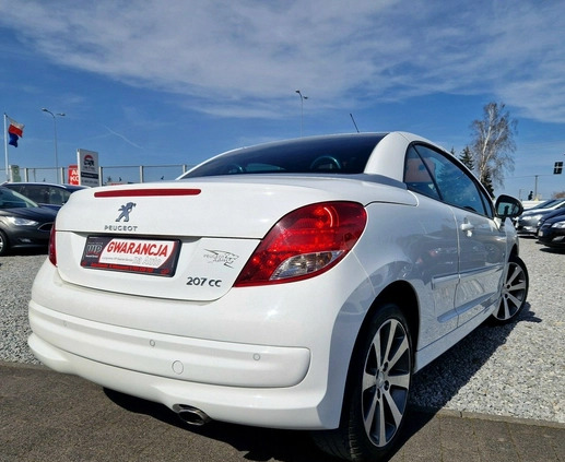 Peugeot 207 CC cena 21999 przebieg: 150000, rok produkcji 2012 z Szlichtyngowa małe 667